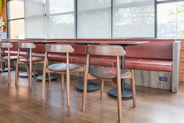 Illustration for the article “Canteen Chairs â Comfortable Seating for Workspaces in BTM Layout”