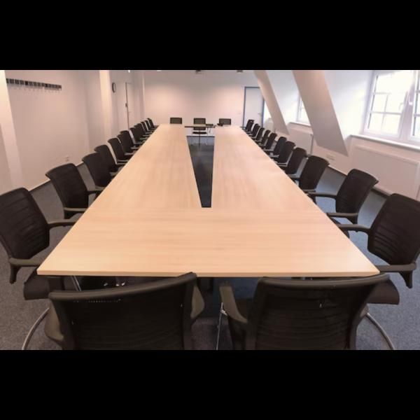 Illustration for the article “Conference Table in Sarjapur â Perfect Setup for Team Collaboration”