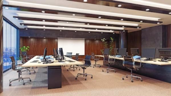 Illustration for the article “End-to-End Office Interior Solutions in HSR Layout â Efficient and Stylish Workspaces”