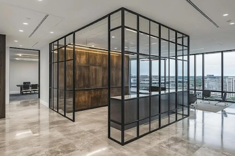 Modular High Partition in JP Nagar for Smart Workspace Planning