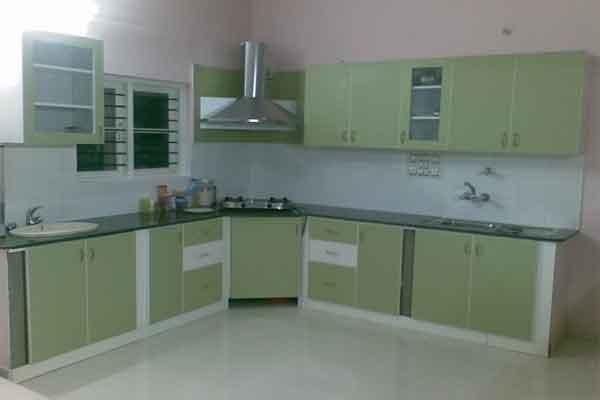 Modular kitchens from the Sri Ranga Interior range