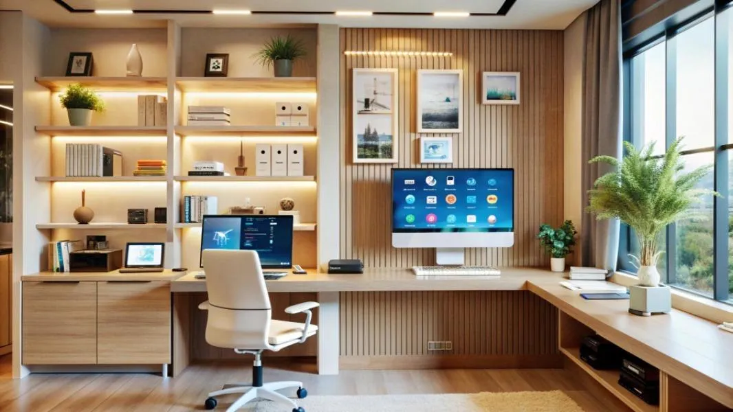 M.D. Side Storage in Doddanekkundi: The Credenza in an Executive Cabin