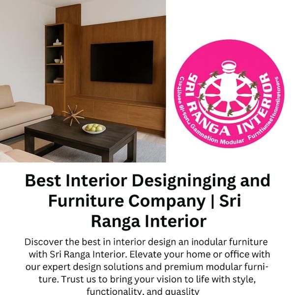 Illustration for the article “Transforming Spaces with Elegance & Functionality with Sri Ranga Interior Bommanahalli Bangalore”