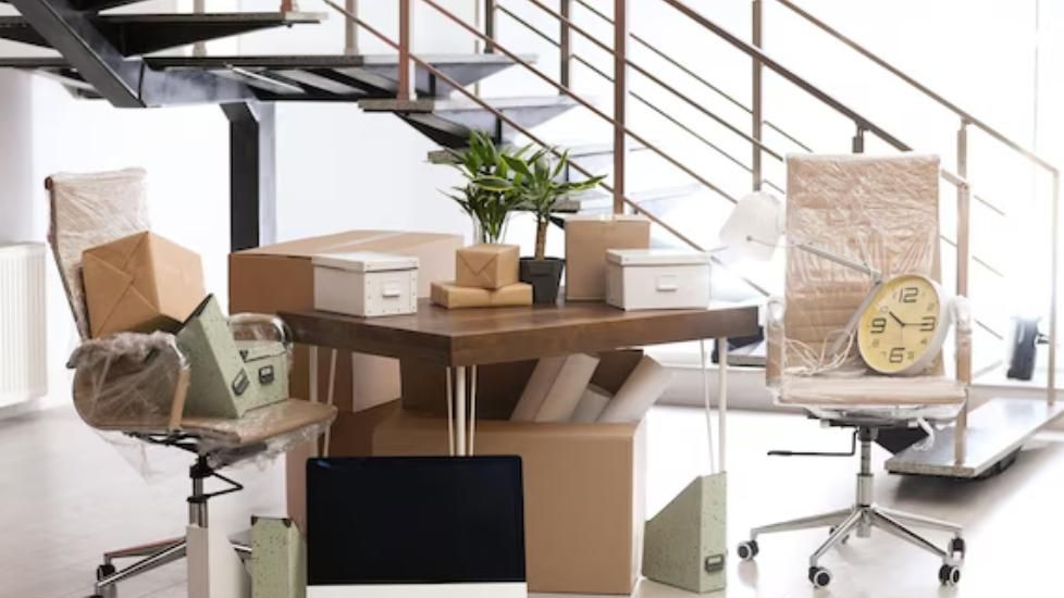 Illustration for the article “Transforming Workspaces with Low Height Storage in Devanahalli”